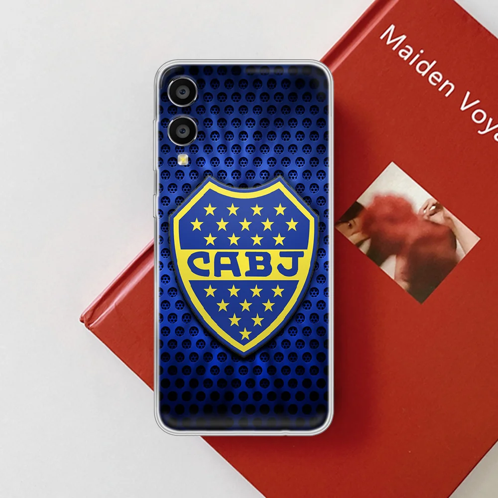 

Boca Juniors Soccer Football Phone Case Hull For HUAWEI Honor Nova V 5 7 8 9 10 20 30 C A X Lite Pro transparent Bumper 3D Back