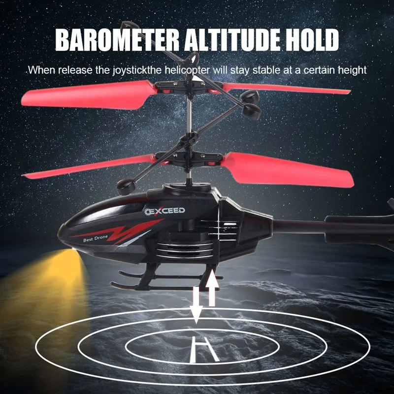 Children's Induction Aircraft Toy Helicopter Anti-collision Remote Control Gesture Mini Electric Fly Toys for Kids | Игрушки и хобби
