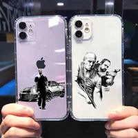 fast and furious phone case for iphone 13 12 11 8 7 plus mini x xs xr pro max transparent soft