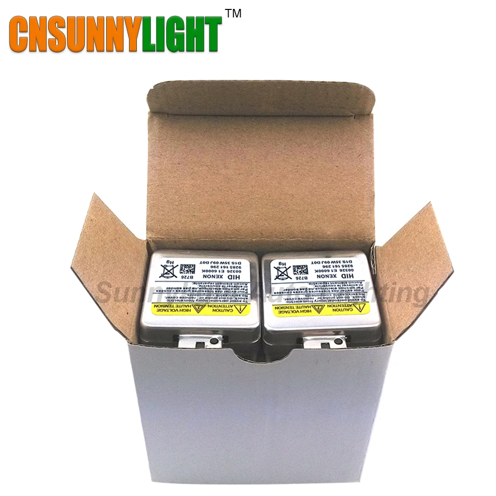 Ксеноновые лампы CNSUNNYLIGHT D1S D1C сменные для автомобиля 3000K 4300K 6000K|xenon bulb|xenon replacement