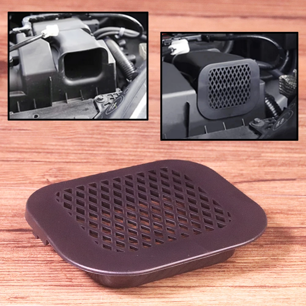 Черный пылезащитный чехол на воздухозаборник двигателя из АБС-пластика