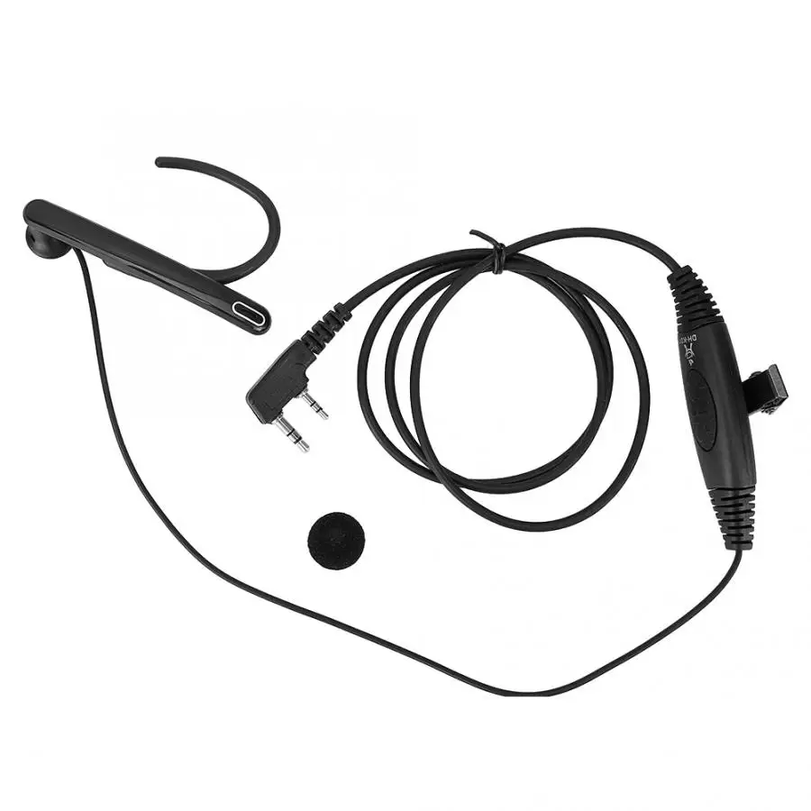 2-контактный наушник-вкладыш Bluetooth микрофон PTT наушники гарнитура аксессуары K1 |