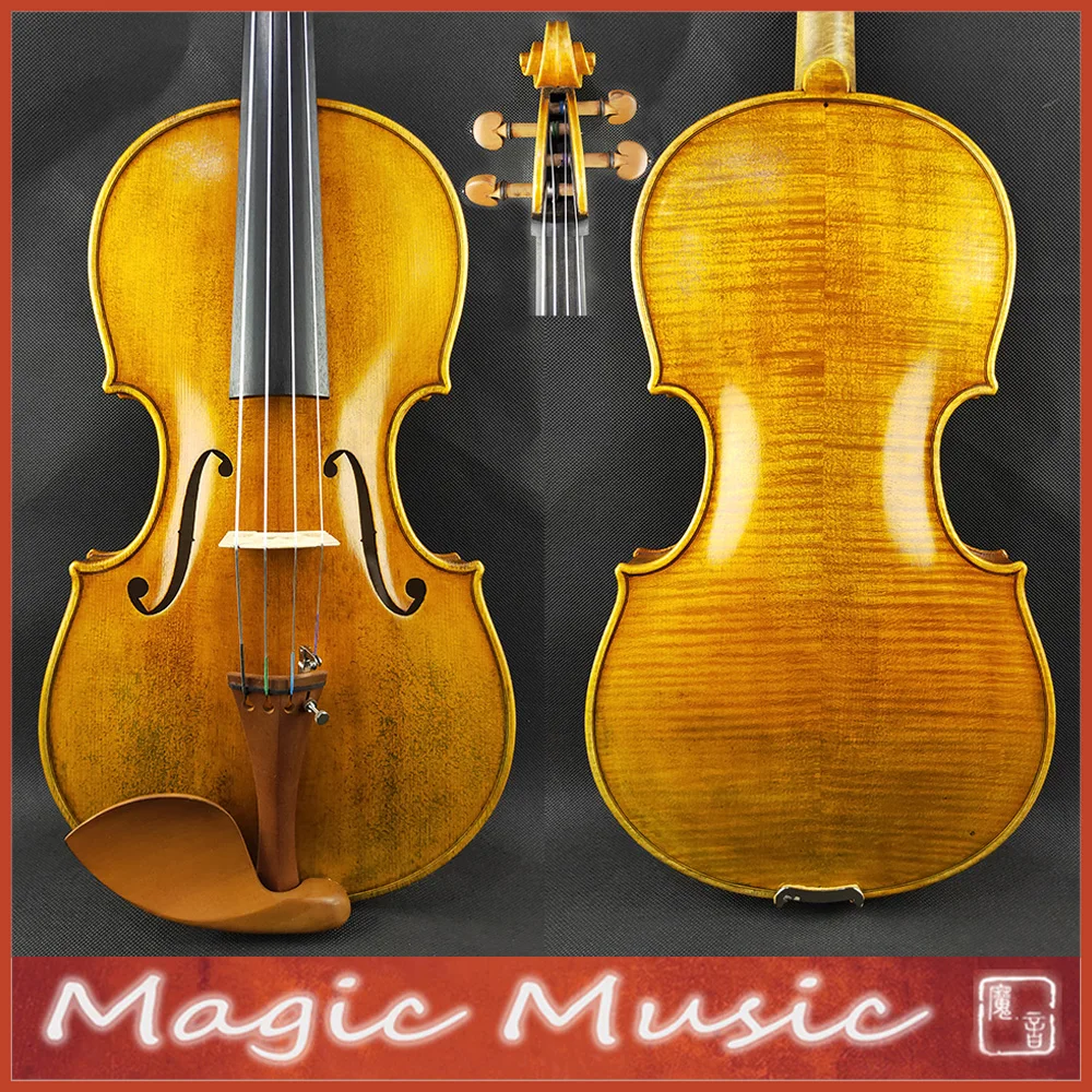 Мастер уровень! Копия Rogerius Bon Nicole AI Amati Master Viola Размер 410 мм #2323 масляный лак ручной