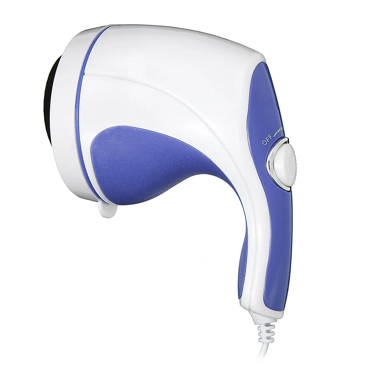 

220V Electric Handheld Body Massager Back Shoulder Neck Leg Foot Pain Relief Relaxation Hammer Roller with 5 Massage Heads