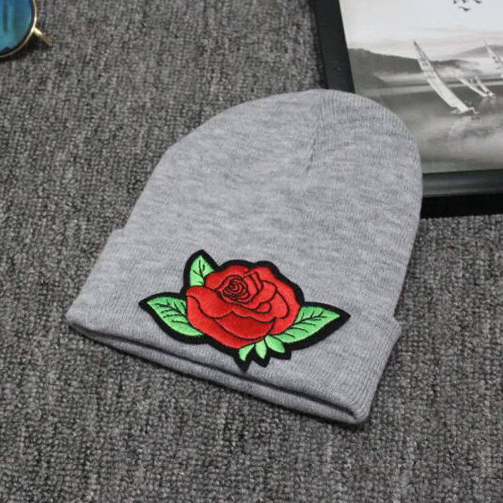 Унисекс женская и мужская вязаная зимняя теплая шапка большого размера для