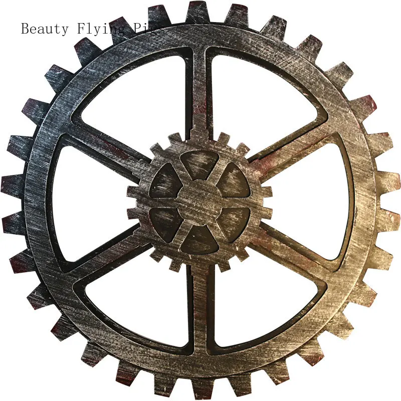 Прямая продажа креативное Ретро промышленное ветровое украшение деревянное