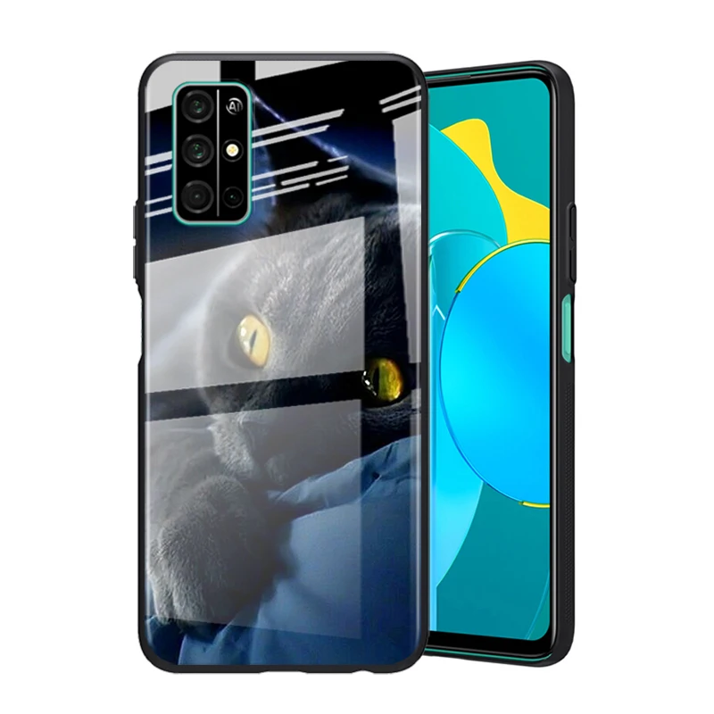 Чехол из закаленного стекла для Huawei Honor 30 20 10 9X 8X Pro Plus Lite | Мобильные телефоны и
