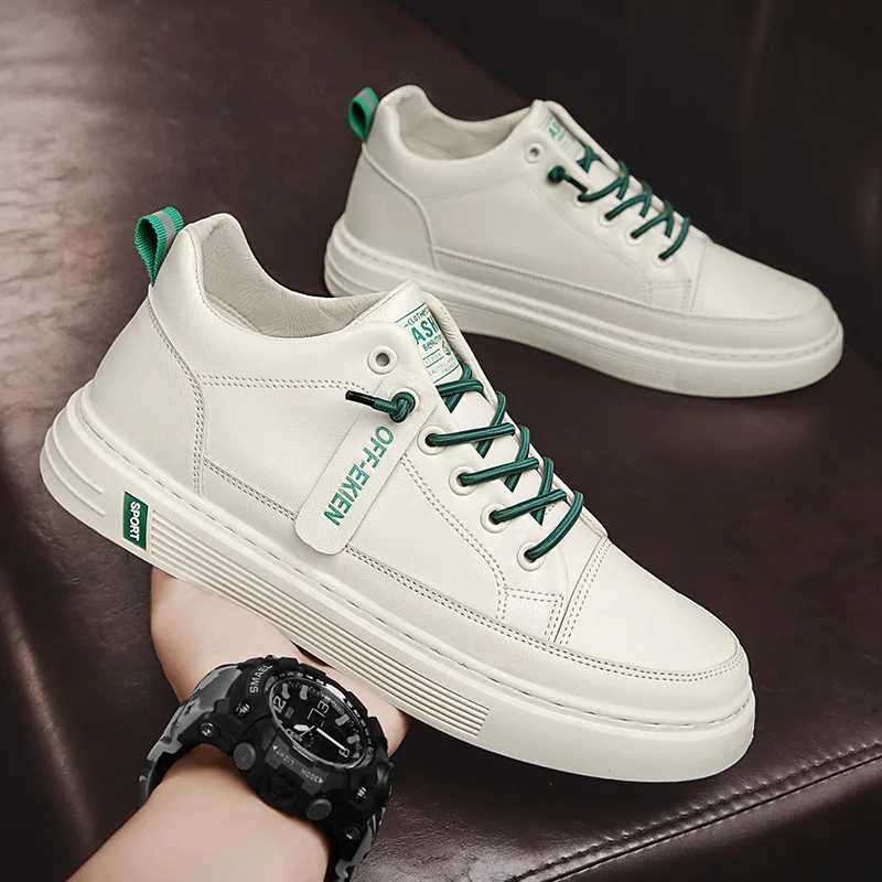 

Men's Vulcanized Shoes Outdoor Casual Shoes Breathable Men Running Shoes Simple Board Shoes Cozy Men Sneakers Tenis Masculine