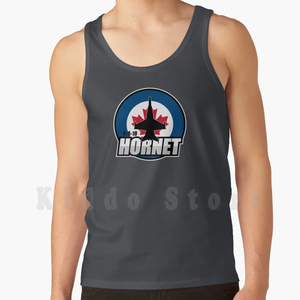 Canadian F / A-18 Hornet Patch Майки Жилет 100% хлопок Rcaf 18 Fa A Pilot