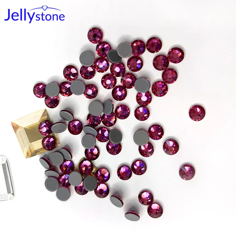 Качественные Стразы AAAAA с плоской задней стороной Кристаллы горячей фиксации