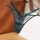 Для женщин, сексуальное нижнее белье, трусики-стринги, кружевные бесшовные трусики женское белье для женщин пикантные прозрачные соблазнительные трусики-танга эротические трусы-стринги трусы