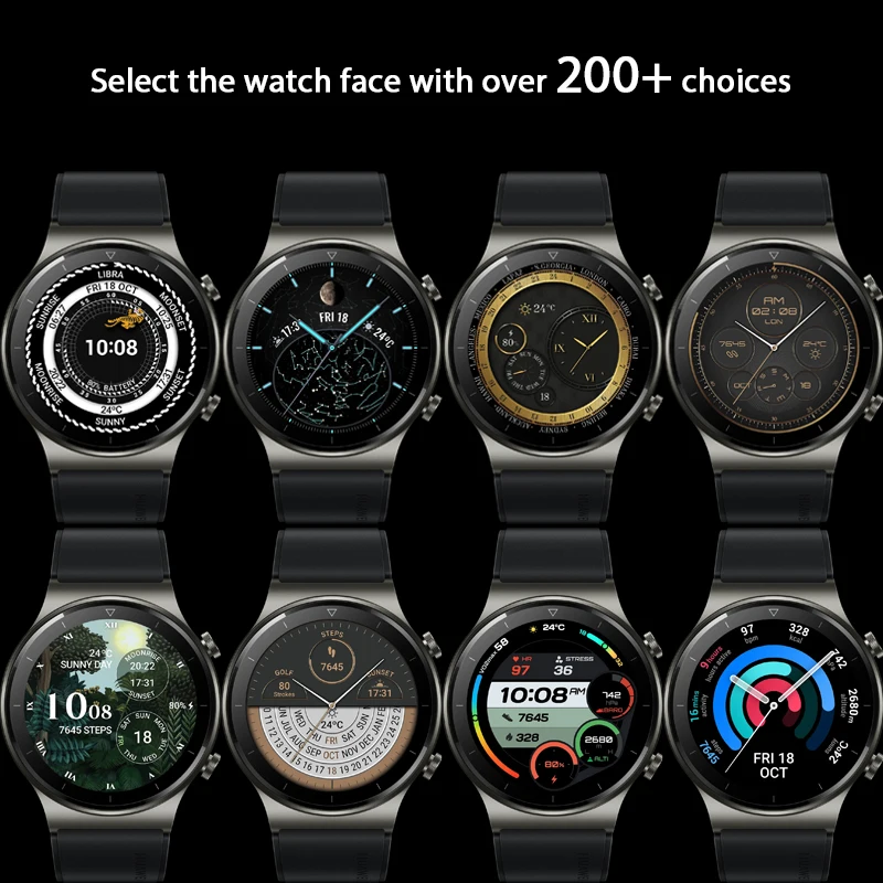 Глобальная версия Huawei часы GT 2 PRO Smart Watch GPS 14 дней батарея Водонепроницаемость в