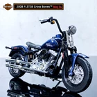 Модель мотоцикла Maisto, 1:18, HARLEY-DAVIDSON, 2008 FLSTSB, литья под давлением, из сплава, подходит для детей, подарки, коллекция игрушек