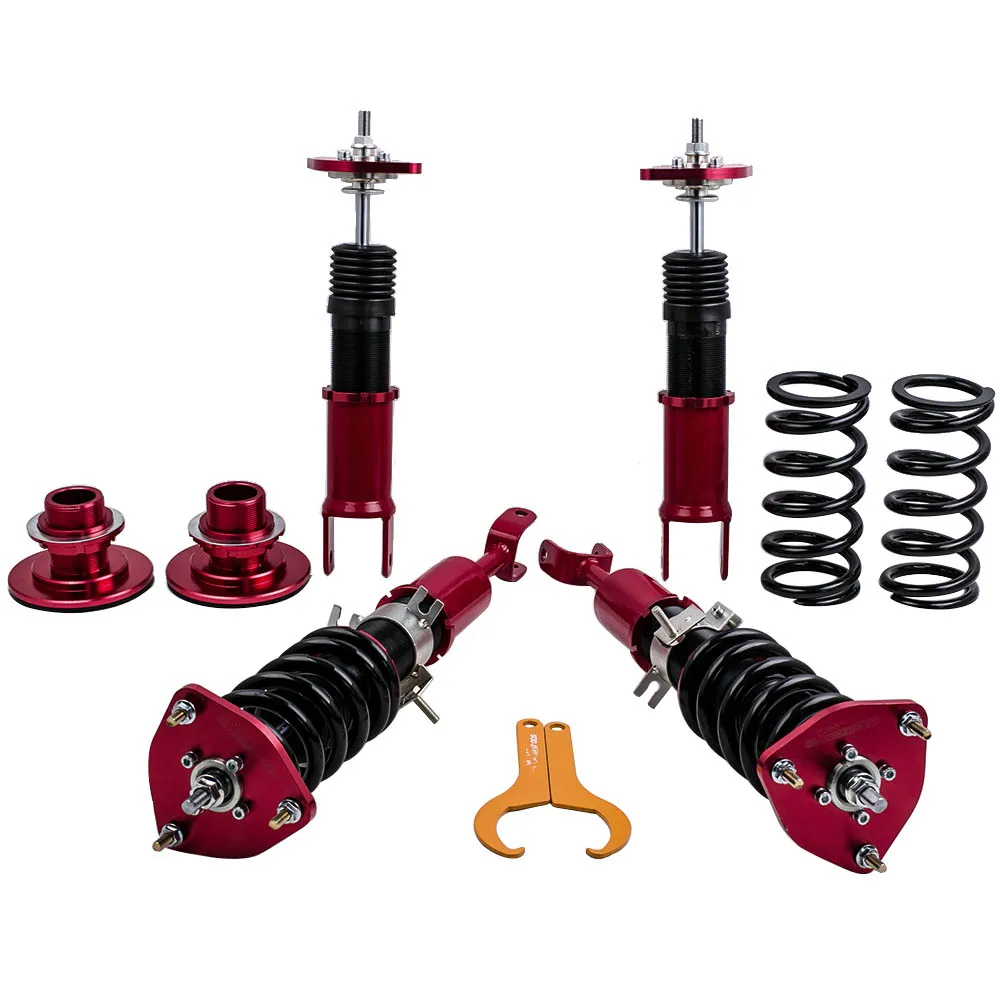 

Coil Springs Coilovers For Nissan 350Z Z33 2003-07 Adjustable Height Coilover Shock Absorbers