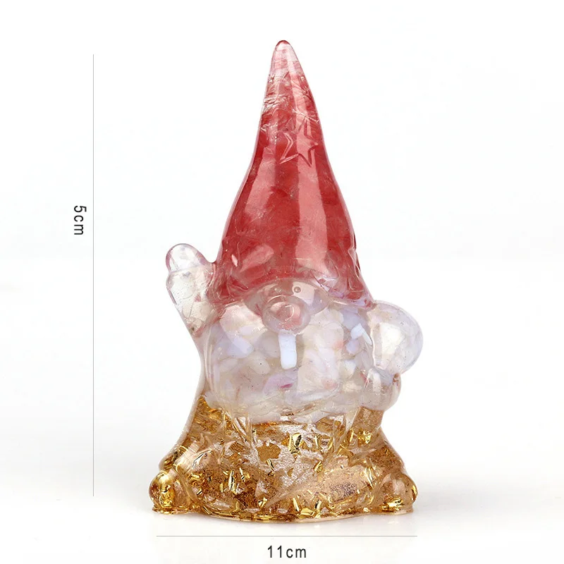 

Украшение «Дед Мороз», настольное мини-украшение с искусственными кристаллами для гостиной, в подарок