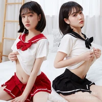 sailor school uniform women japanese style student sexy anime cosplay kawaii girls pleated skirts college navy costume korean