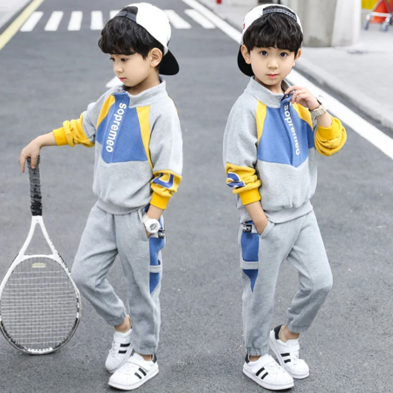 Детская одежда для мальчиков 2020 осенние спортивные костюмы детская осенняя