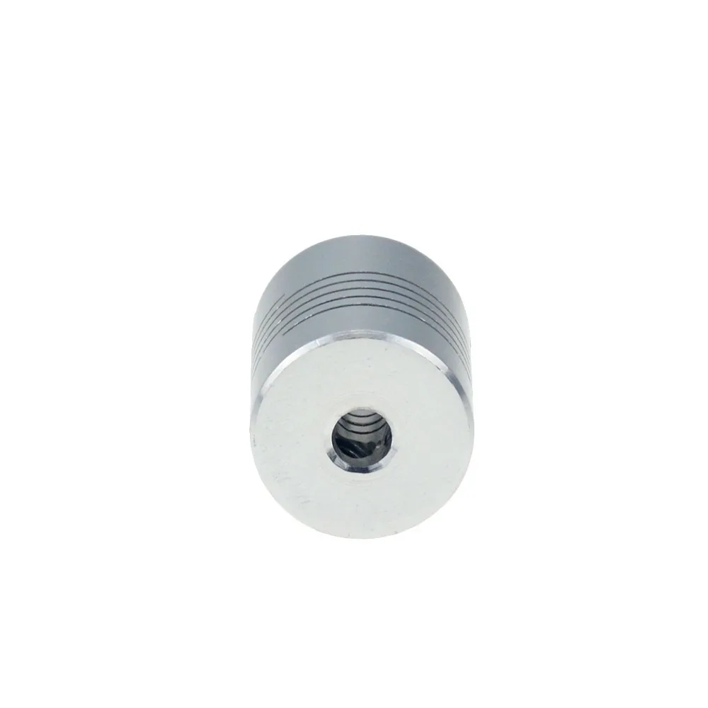 4pc 5x8mm CNC Motor Shaft Jaw Coupler 5mm To 8mm Flexible Coupling OD 19x25mm Aluminium Alloy for Printer Wholesale Dropshipping |