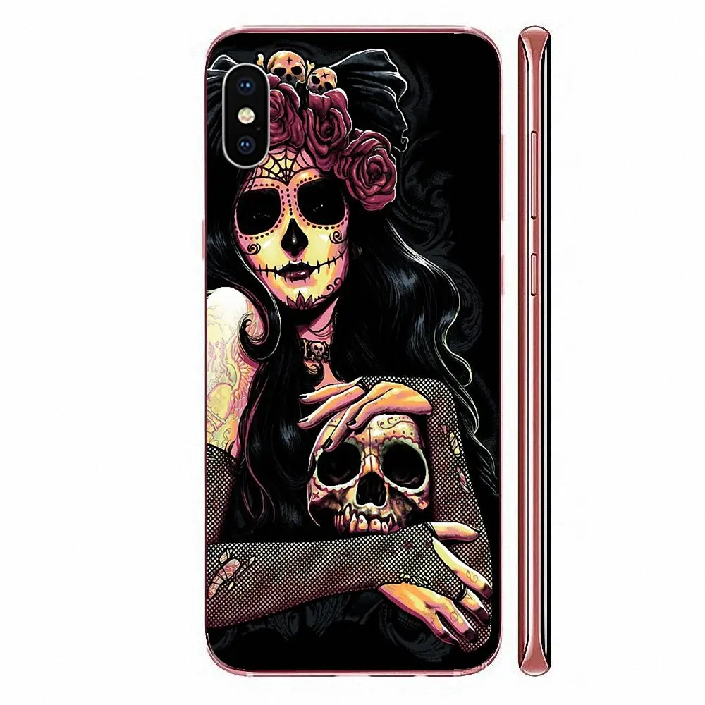 Жесткий чехол из ТПУ с принтом Dead Girl для Sony Xperia Z Z1 Z2 Z3 Z4 Z5 compact Mini M2 M4 M5 T3 E3 E5 XA XA1 XZ