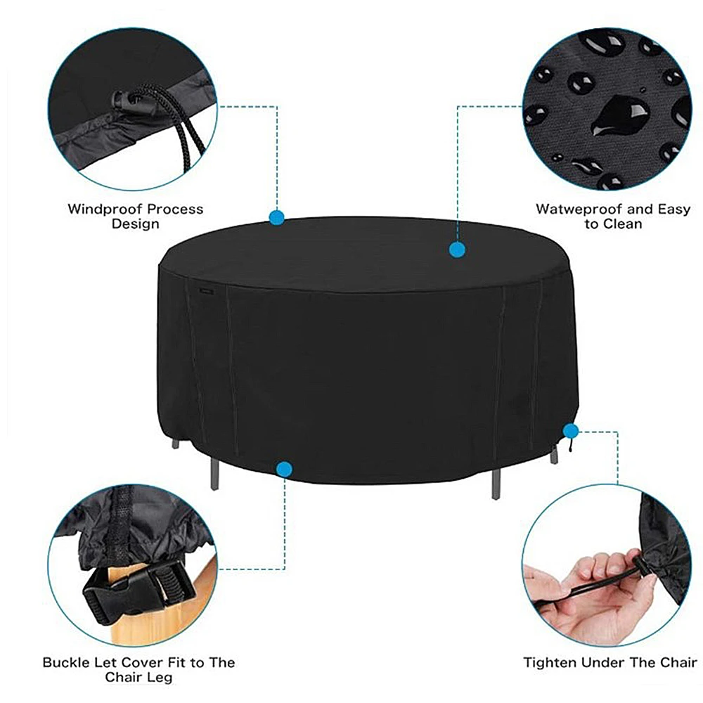 Водонепроницаемый чехол для настольного стула ткань Оксфорд плетеный диван