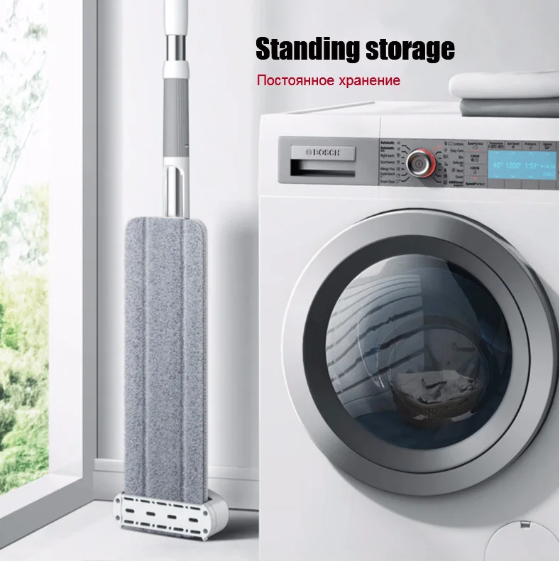 

Wring Mop For Cleaning Floors Home Clean Mops Lazy Squeeze House For Washing Windows Cleaner Wash Lightning Offers Sliding Type