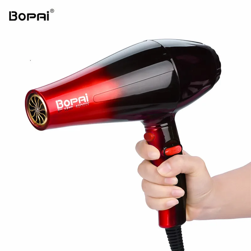 High Power 4000W Professional Hair Dryers For Hairdresser Barber Salon Negative Ion Ionic Blow Dryer Fast Styling Hair Blower