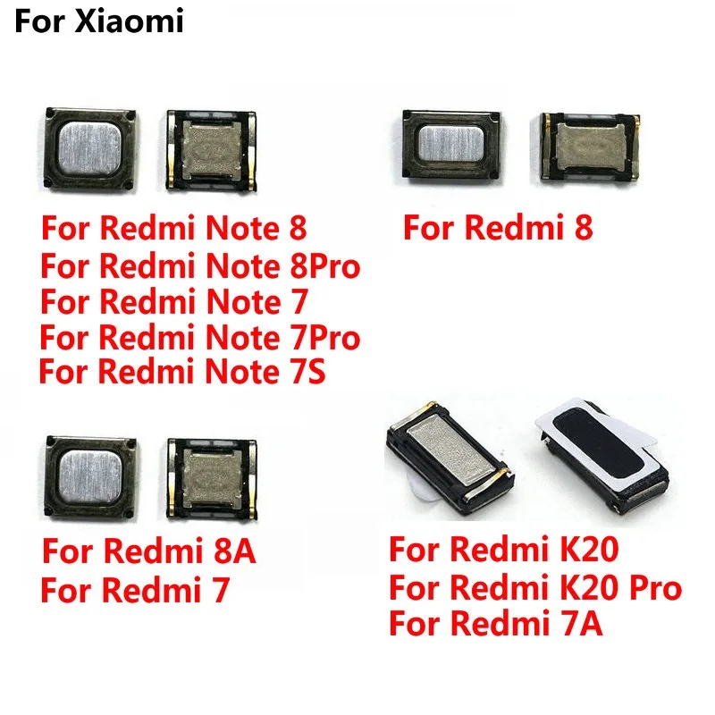 Новые Встроенные наушники вкладыши для XiaoMi Redmi K20 Pro Note 8 7 7S 8A 7A|Шлейфы мобильных