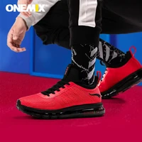 onemix classic running shoes for men high top waterproof air cushion durable sneakers outdoor jogging winter shoes nice