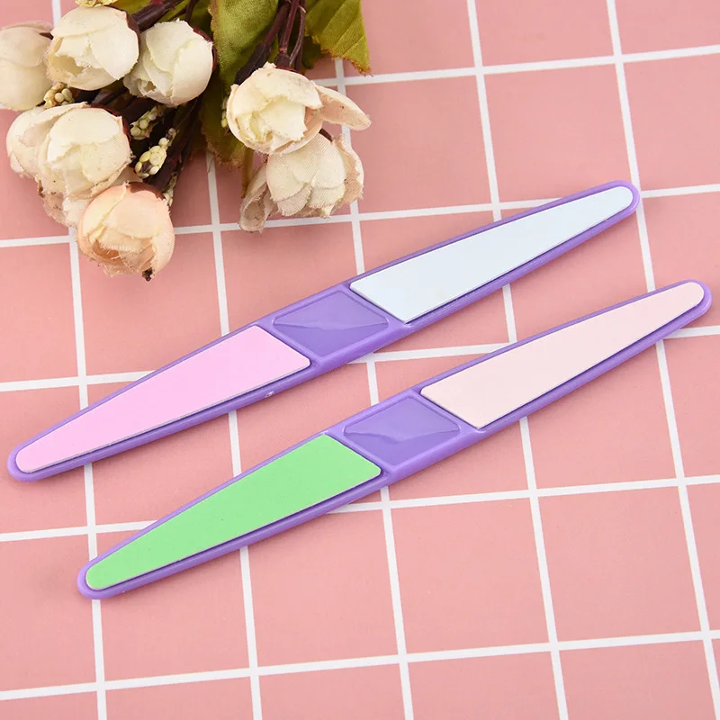 

1pcs Professional 4side Nail File Colorful Manicure Polish Sanding Nail Buffer Block Practical Buffing Portable Nail Care Tool