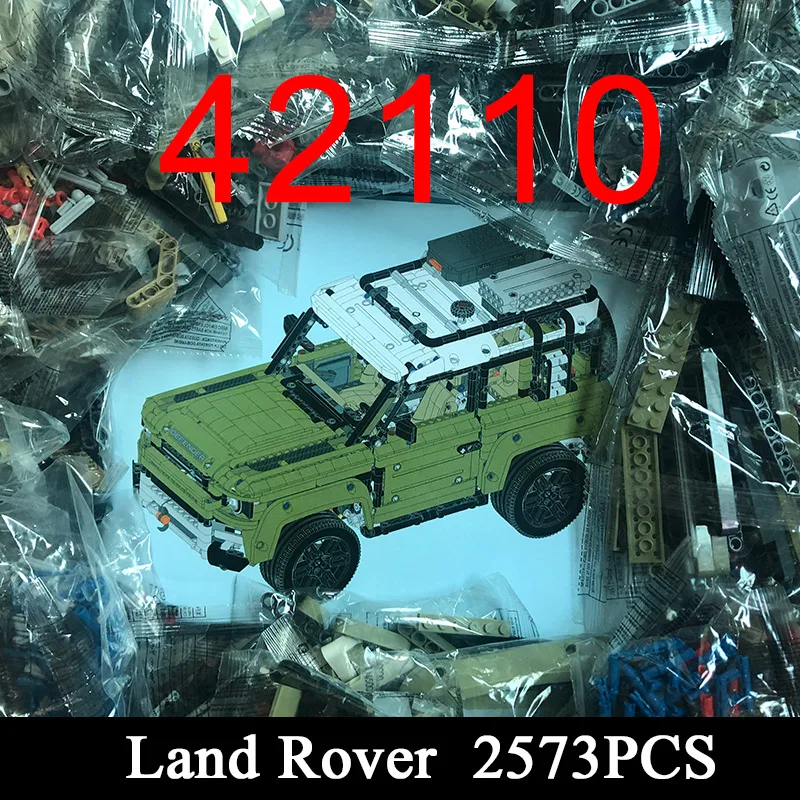 

Building Blocks 42110 RC Car Off-Roaders Model 93018 High-tech Bricks Land Rover Defender Competitive Toys for Birthday Gifts