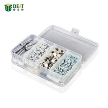 Multi-Function Big Capacity Component Parts Mobile Phone Parts Box PVC Plastic BOX Double-Deck Storage Design Storage Box