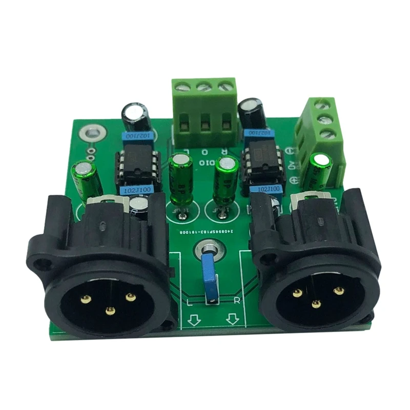 

Amplifier Dual Channel,DRV134PA Dual Channel Single-Ended Conversion Balance Board for Front-End Output Balance