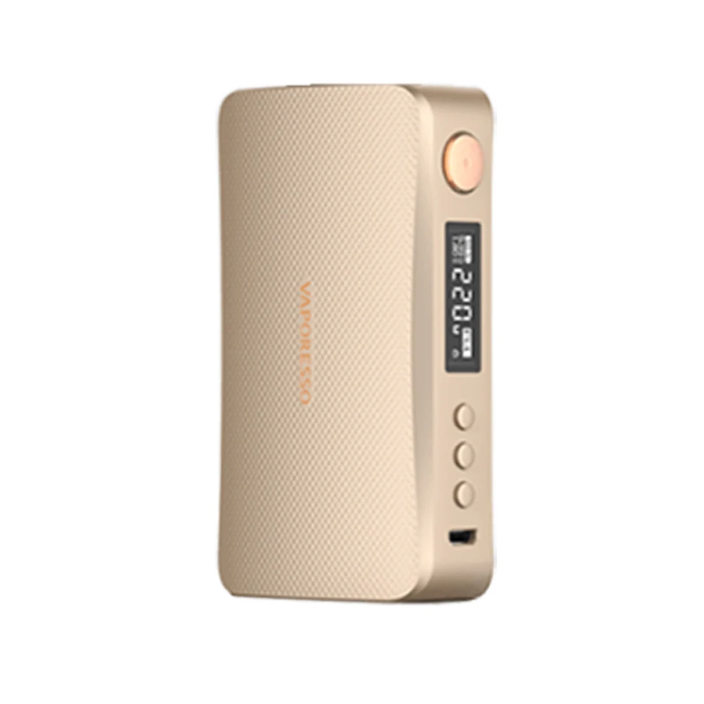 220 Вт Vaporesso GEN мод Vape коробка мод Питание от двух батарей 18650 Совместимость с 510 атомайзер электронная сигарета VS люкс мод - Цвет: Золотой