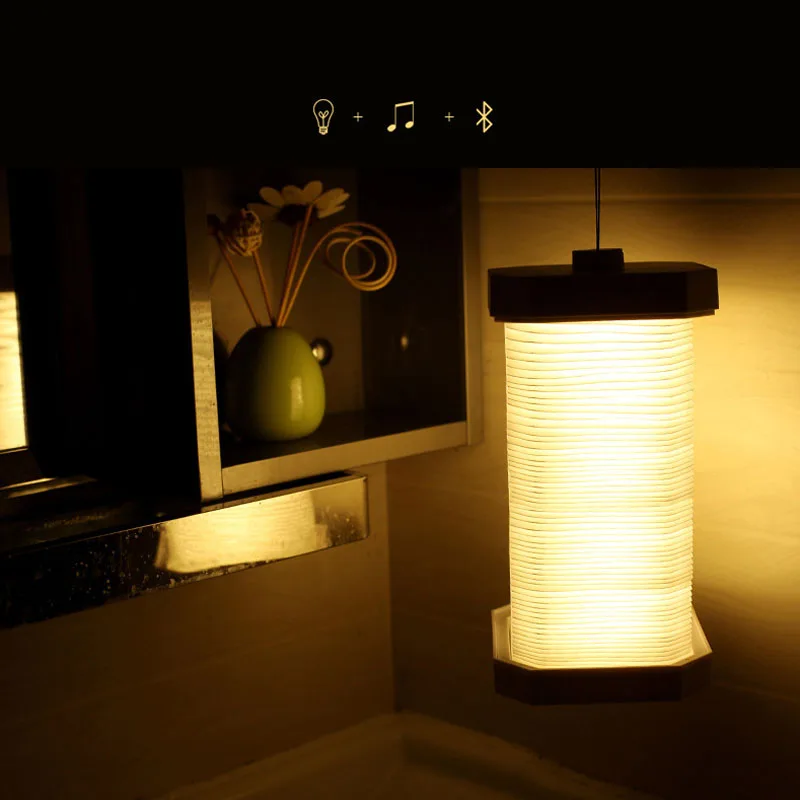 Телескопический светодиодный ночник с голосовым динамиком и Bluetooth регулируемый