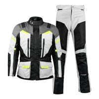 new arrival lyschy windproof warm waterproof motorcycle adventure long touring jacket pants s 5xl multifunction motorbike suit