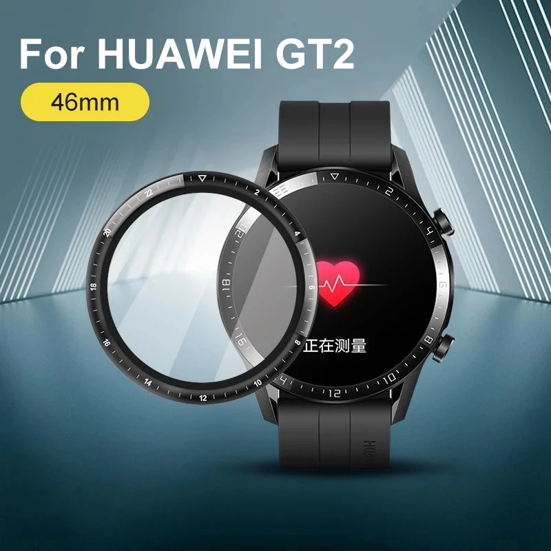 Для GT2e 46 мм из мягкого стекловолокна Премиум Защитная пленка чехол для Huawei Watch GT 2e