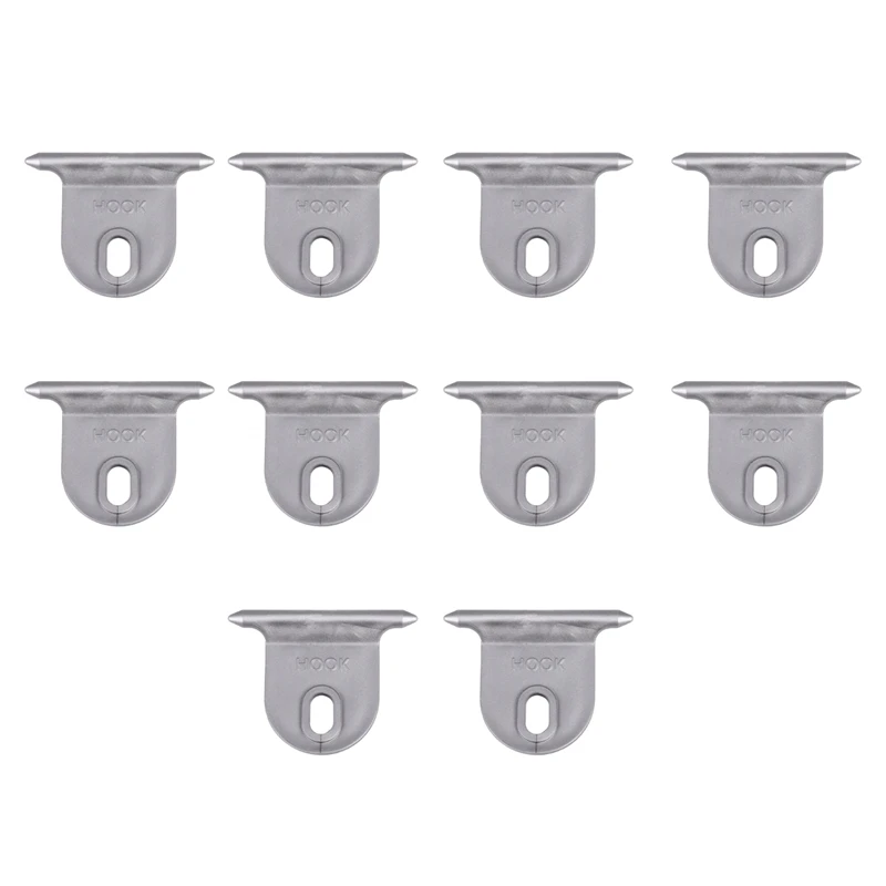 

10X Universial Hanging Clothes Hook Gray for Caravan Awning Hanger Hook for RV Awings Camper Awing