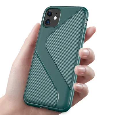Мягкий силиконовый чехол для Apple iphone 11 Pro Max тонкая защитная задняя крышка XS XR 6 6S 7 8