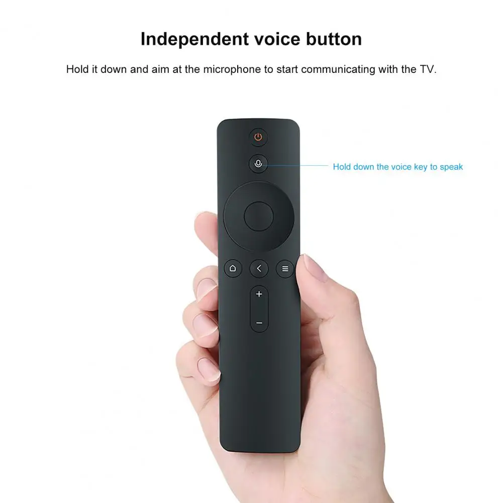 universal bluetooth voice control infrared remote controller low consumption replacement tv accessory for xiaomi tv box free global shipping
