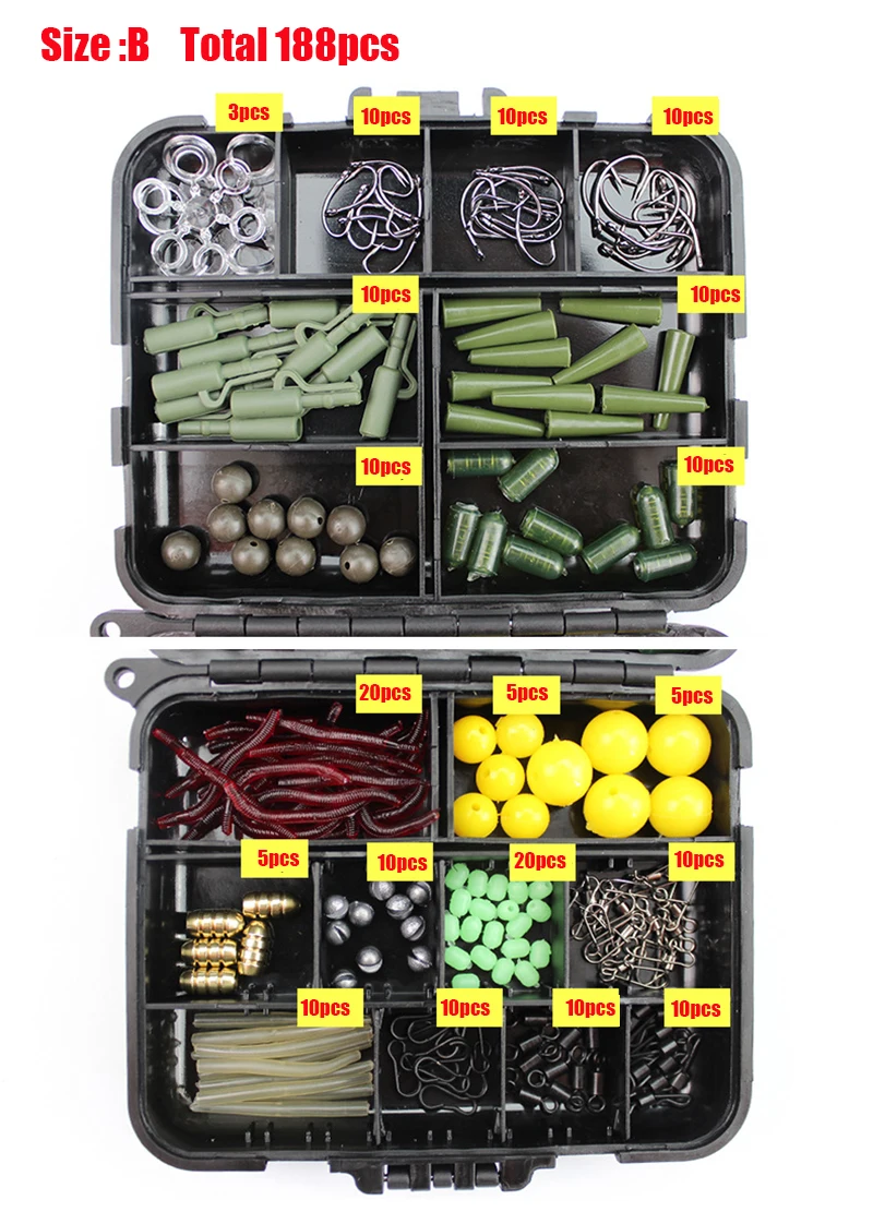 Европейские Бусины для ловли карпа/Крючки/снаряжение/анти-спутывания/Вертлюги