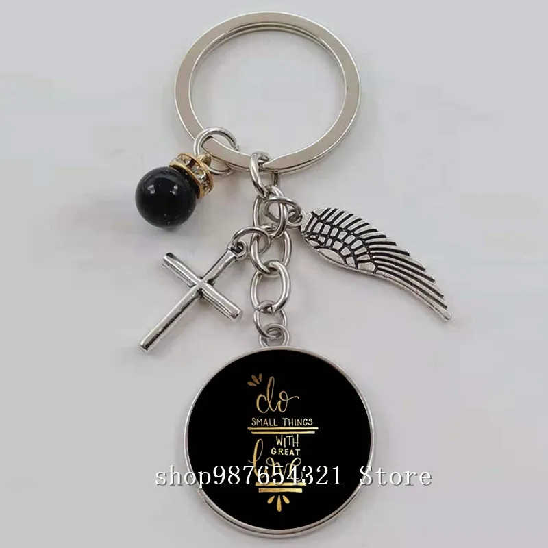 Новая библейская цитата на брелке для ключей - цитаты веры, христианская бижутерия для друзей, женщин и мужчин, вдохновляющие подарки на.