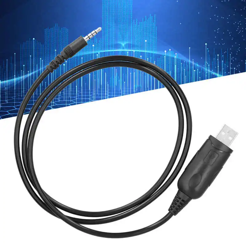 UV-3R USB Programming Cable Intercom Write Frequency Line for IC-1275/IC-275/IC-375 Intercom Programming Cable