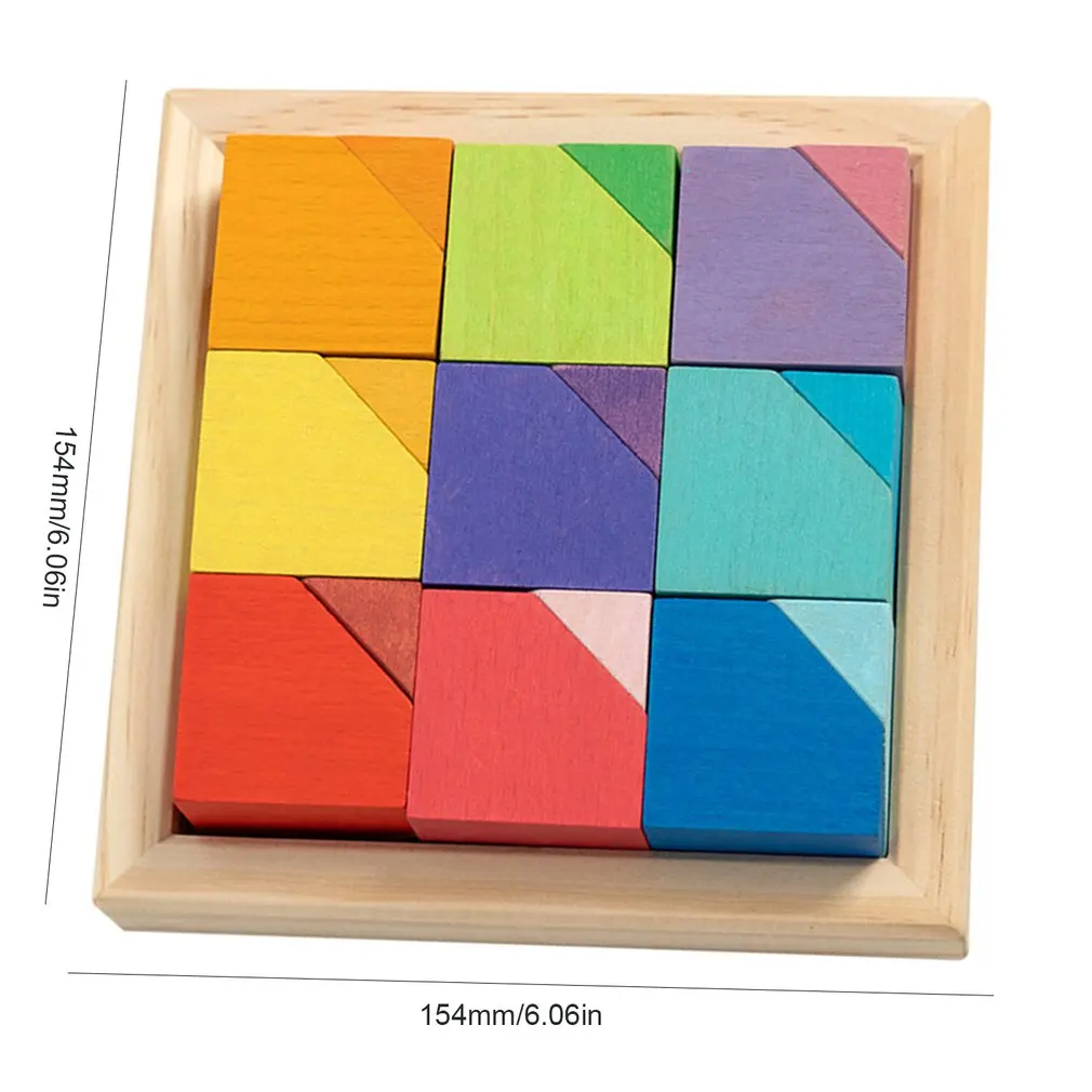 

Cute Puzzle Creative Puzzle And Creative Beech Corner Stone Impregnated Building Blocks Building Block Kids Toy