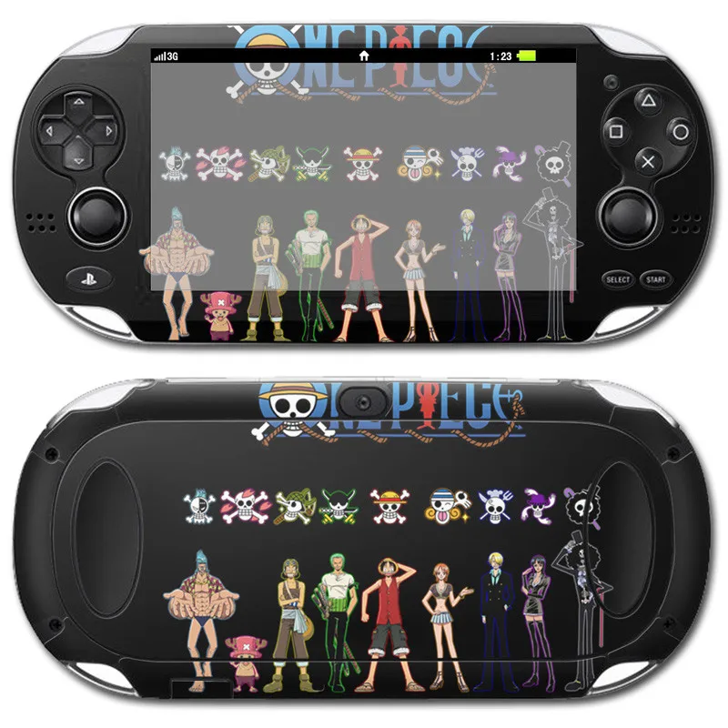 Аниме цельный стикер для PS Vita PSV 1000 шкуры видеоигр наклейка s Виниловая защиты от