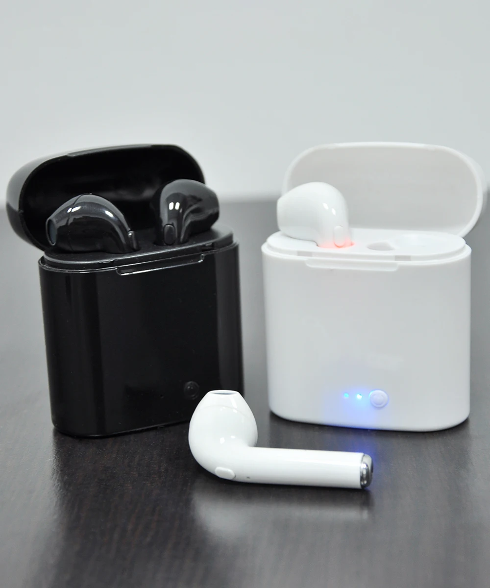 Настоящие беспроводные стерео наушники 5,0 Мини Bluetooth наушники вкладыши микрофон звонок с зарядной коробкой для Xiaomi huawei samsung