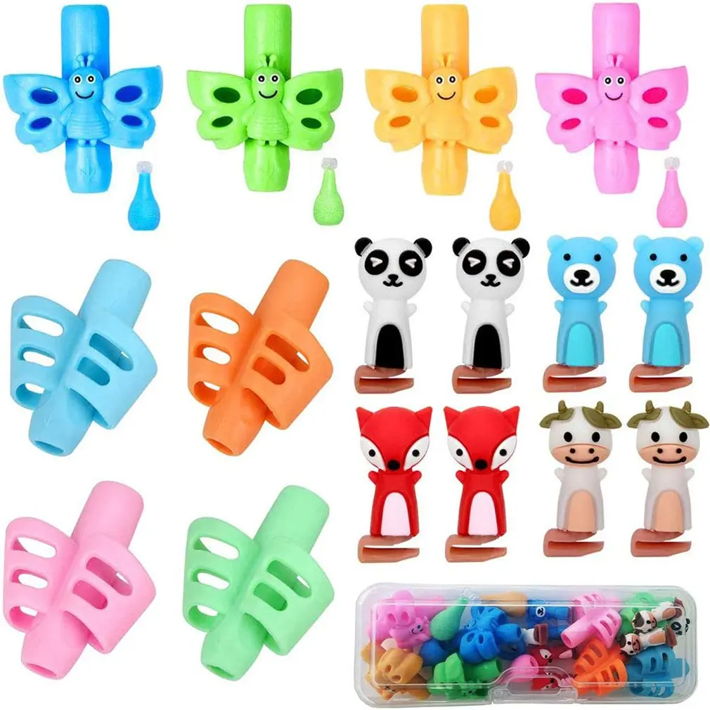 

Ученический Корректор осанки для письма, долговечный экологически чистый практичный держатель для ручек, канцелярские принадлежности для ...