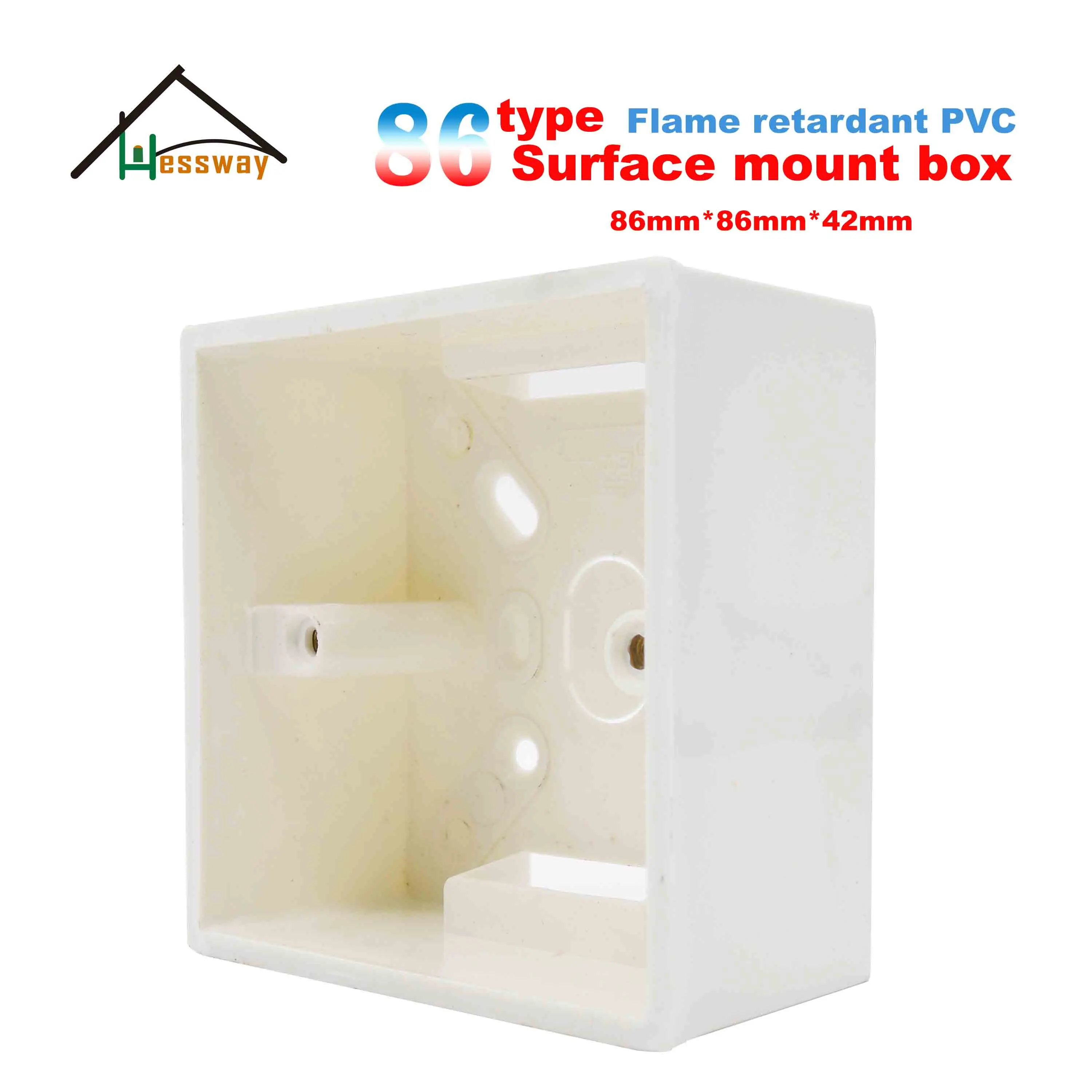 Специальный размер 86 × 42 мм настенное крепление для поверхности с соединительной