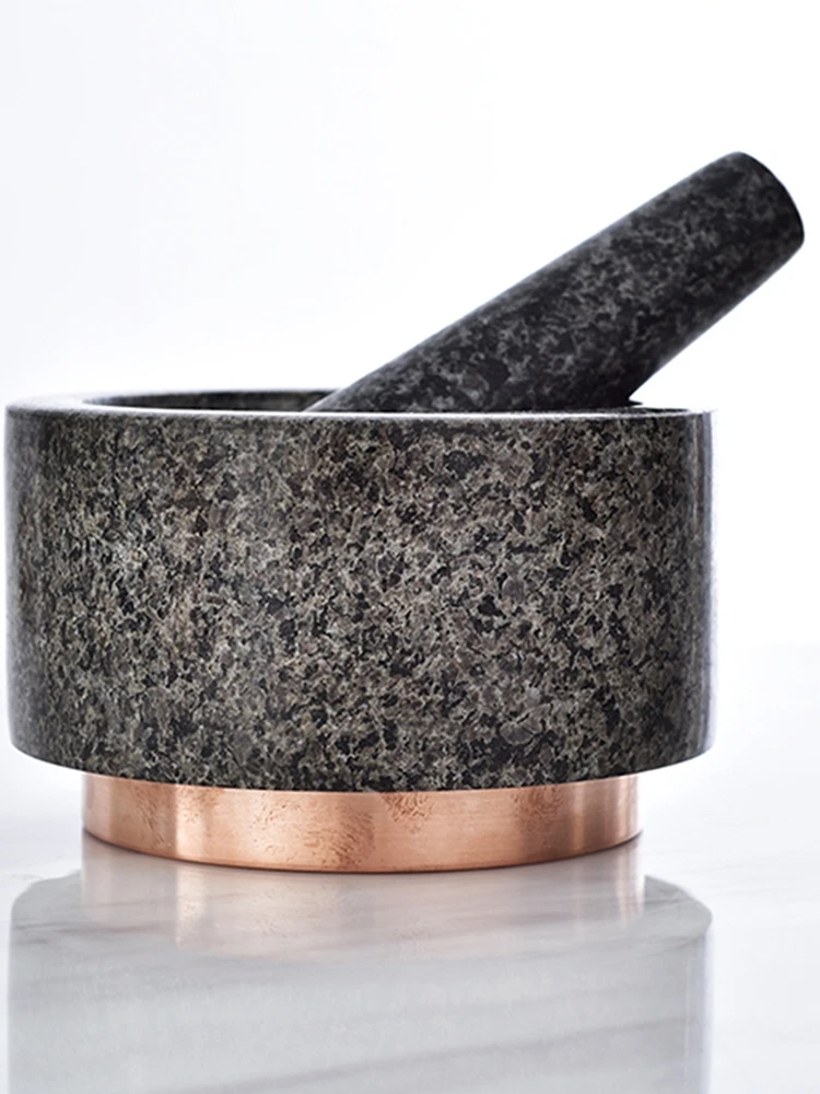 Скандинавский натуральный мрамор латунь розовое золото Западная мельница для