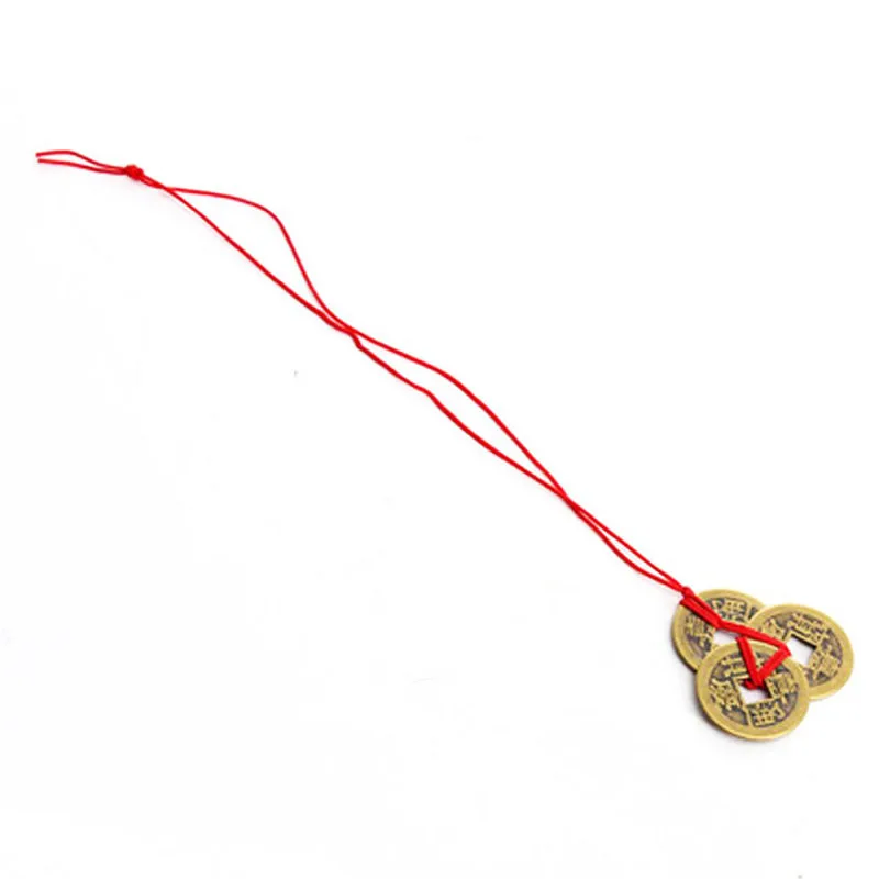 

3Pcs/Set Chinese Feng Shui Lucky Ching/Ancient Coins Set Antique Fortune Money Coin Luck Fortune Wealth decoration for home