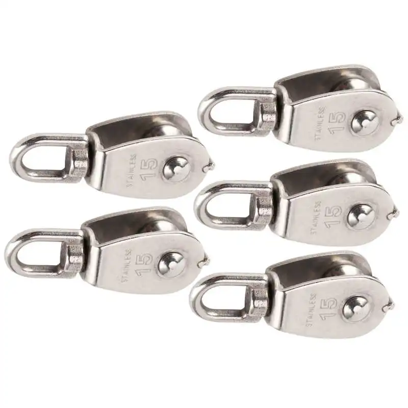 

Stainless Steel Pulley Easy To Use Pulley Roller for Shop for Outdoor Sports for Factory for Travel